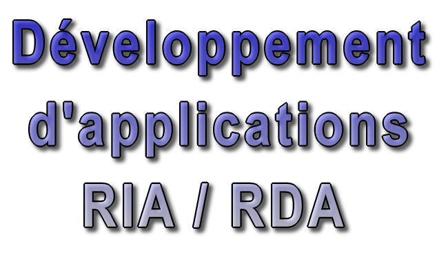 Le développement d'applications RIA / RDA